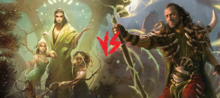 Commander Showdown - Trostani vs Ghired