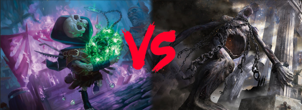 Background image for Commander Showdown - Tinybones vs Kroxa