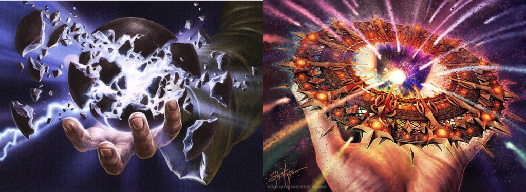 Background image for Reconstruct History — Oblivion Stone and Nev's Disk