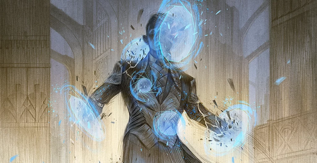 Background image for Streets of New Capenna Set Review - Obscura and Blue