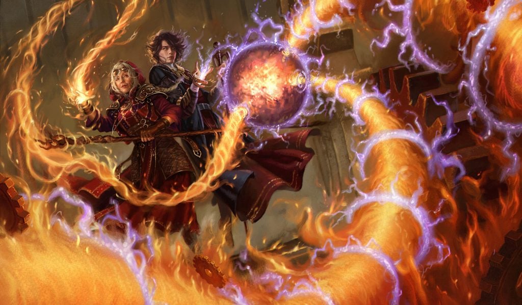 Background image for Dominaria United Set Review - Red