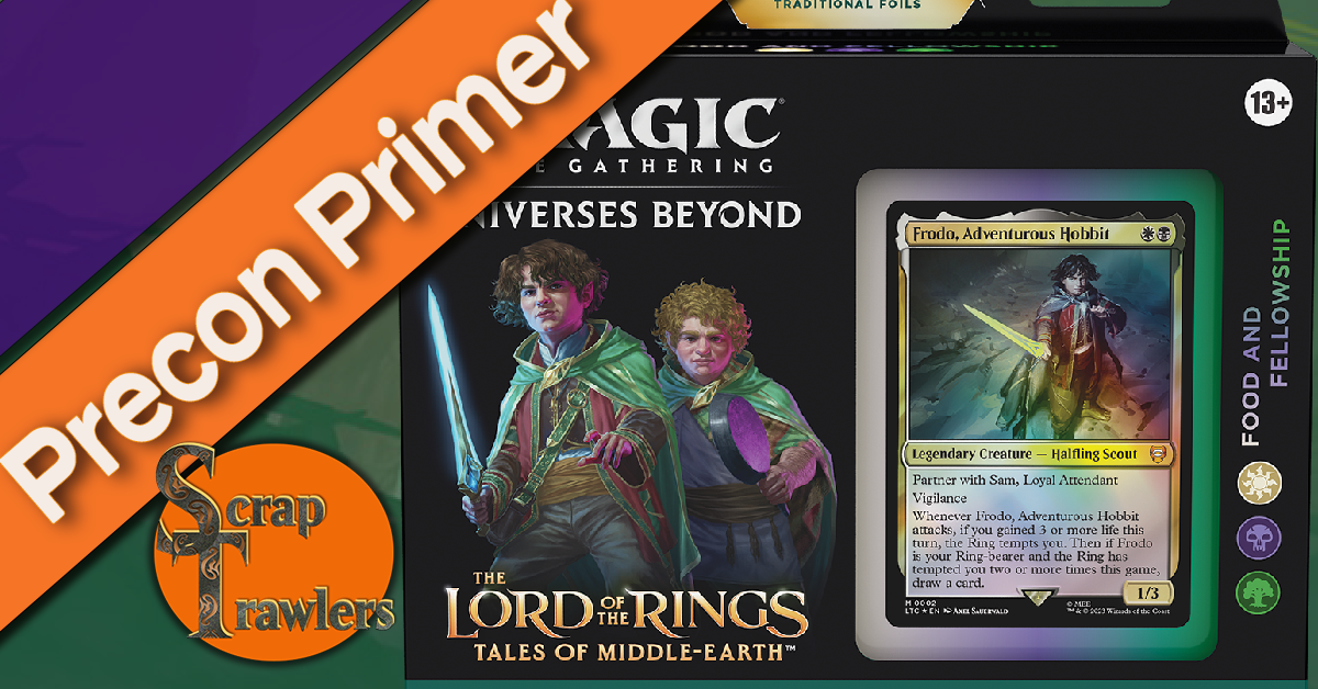 frodo and sam mtg commander deck The Lord of The Rings: Tales of Middle-earth restricted her from clashing with the forces of Mordor Frodo, Adventurous Hobbit and Sam,