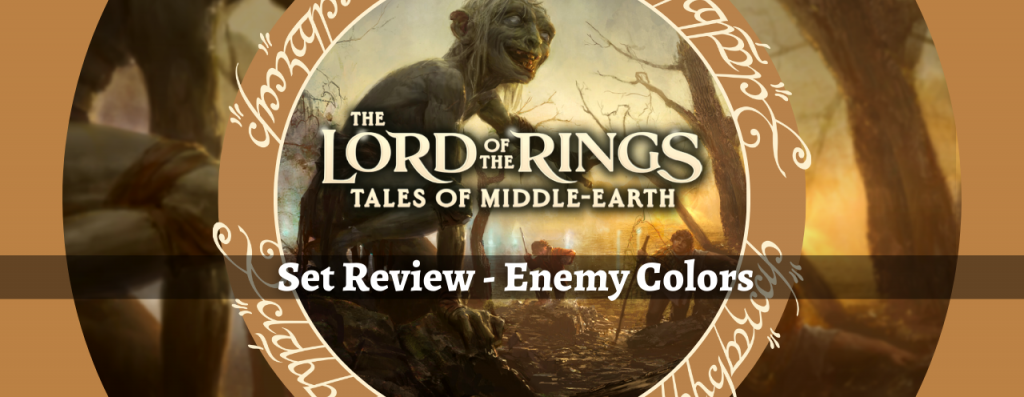 Background image for The Lord of the Rings: Tales of Middle-earth Set Review - Enemy Colors