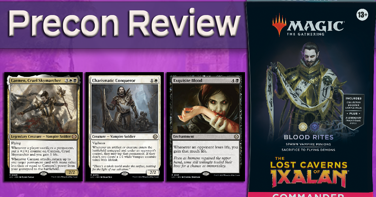 Blood Rites - Precon Review