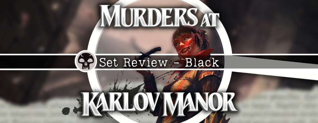 Background image for Murders at Karlov Manor Set Review - Black