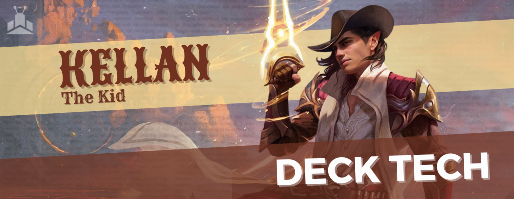 Background image for Outlaws of Thunder Junction - Kellan, the Kid Deck Tech