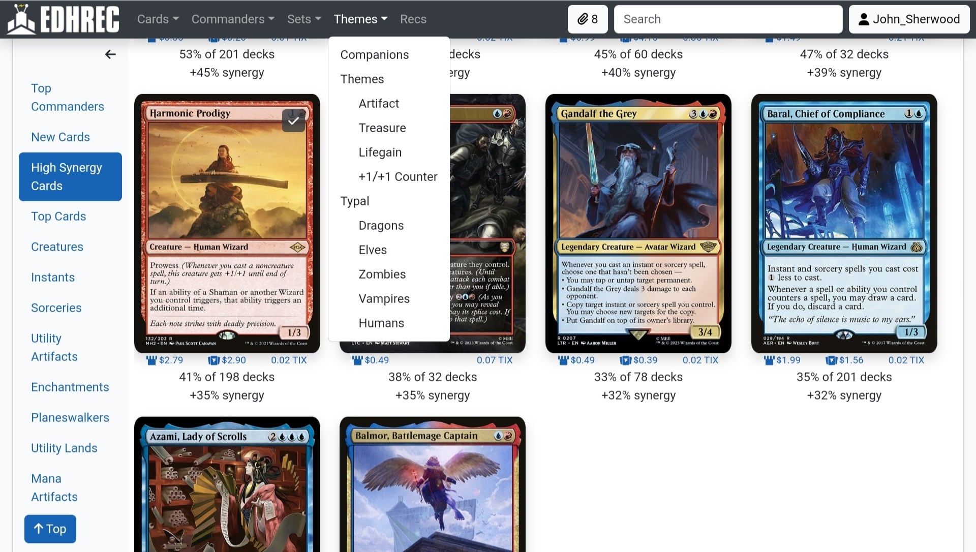 mtg commander decks edhrec Top Commanders