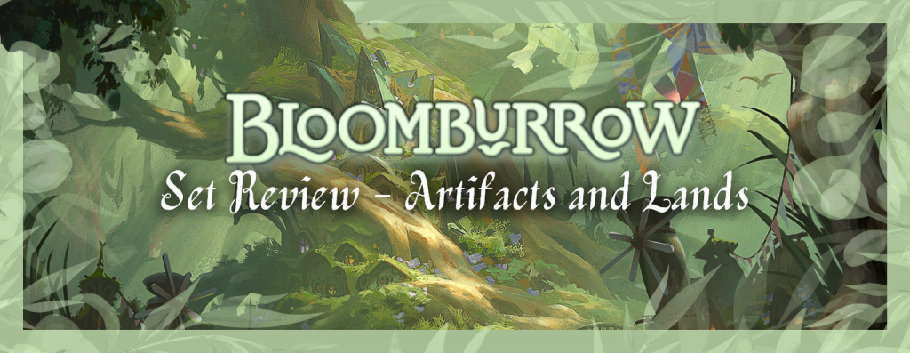 Bloomburrow Set Review - Artifacts & Lands