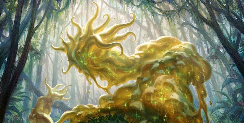 Background image for Mono-Green Storm with Aeve, Progenitor Ooze
