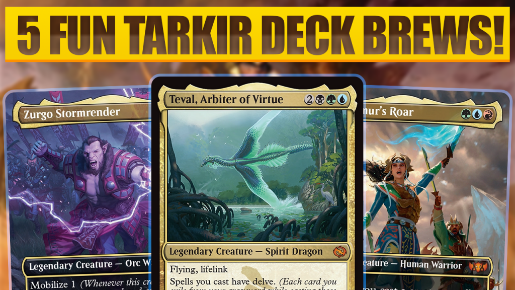 Background image for 5 Budget Tarkir: Dragonstorm Commander Deck Ideas
