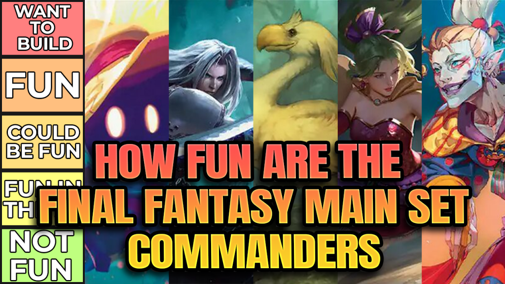 Background image for How Fun Are the Final Fantasy Main Set Commanders?