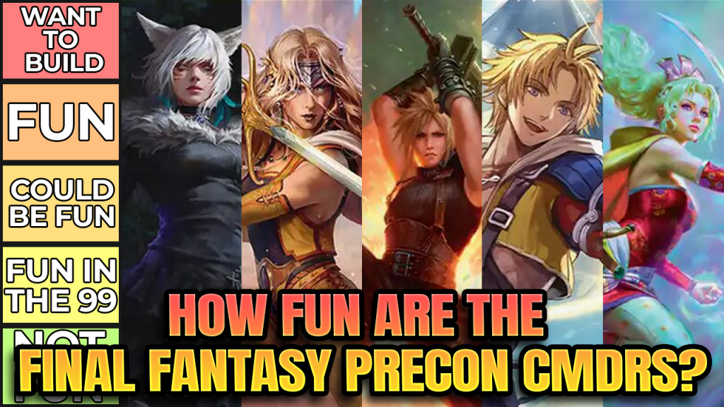 Background image for How Fun Are The Final Fantasy Precon Commanders?