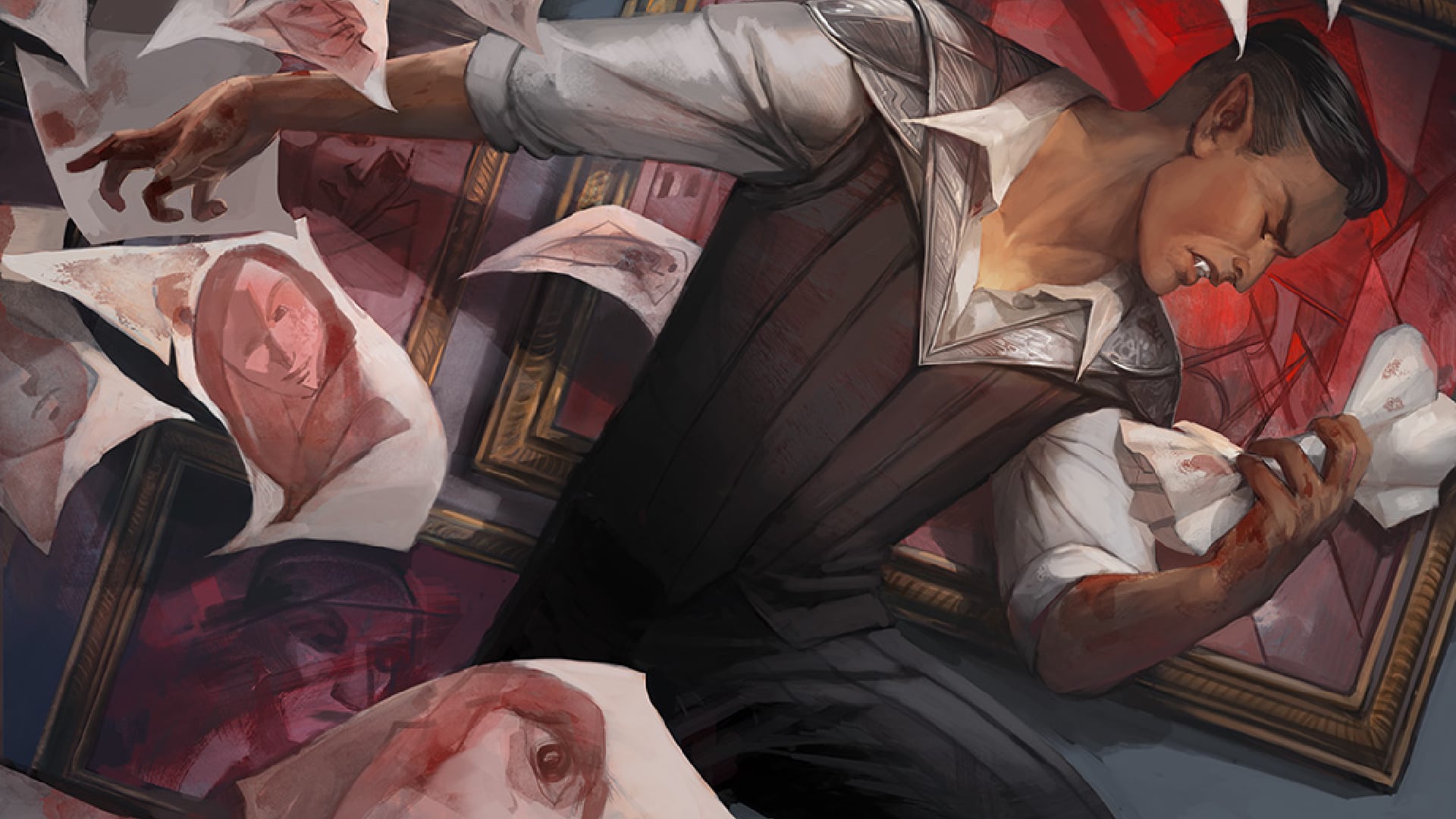 Edge Of Eternities Discontinues Play Booster Art Cards