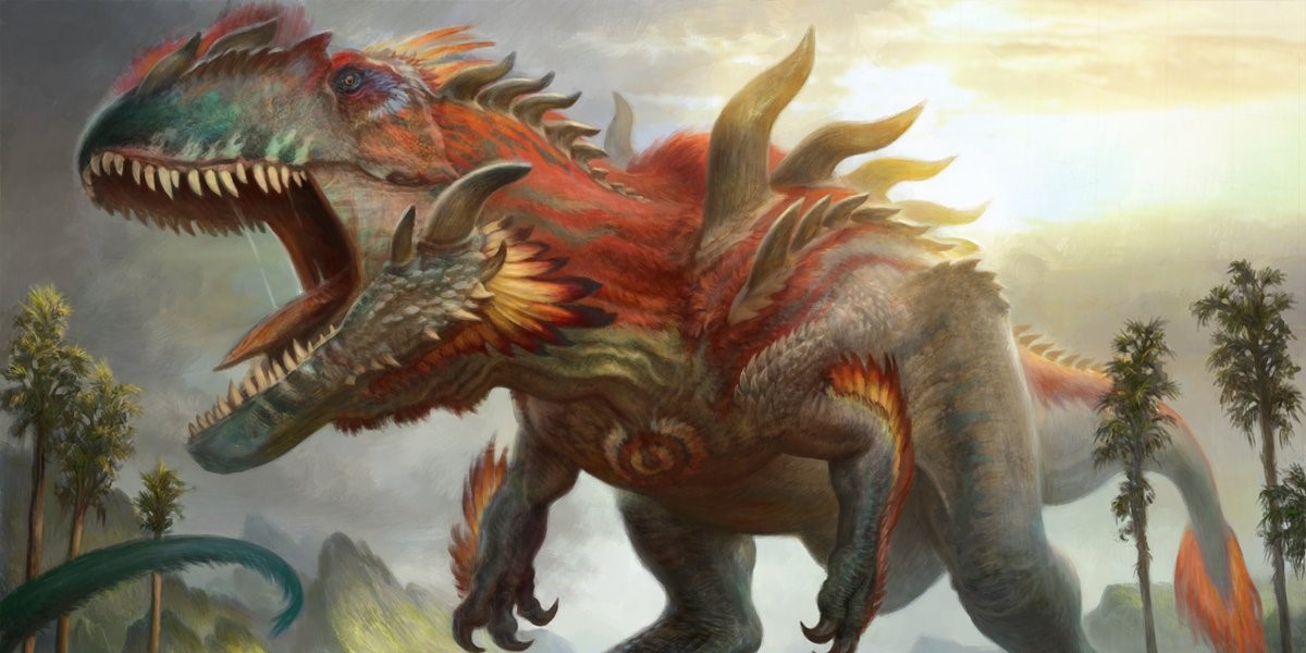 Building a Dinosaur Typal Deck with Gishath, Sun's Avatar