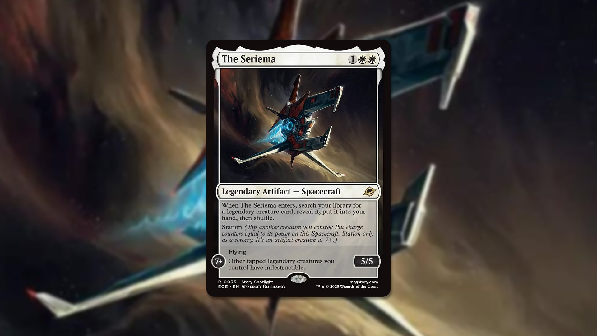 The Seriema: Edge of Eternities Deck Tech