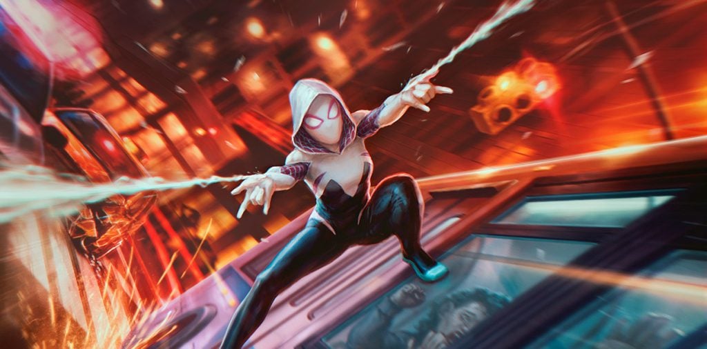 Background image for Ghost-Spider, Gwen Stacy Deck Tech