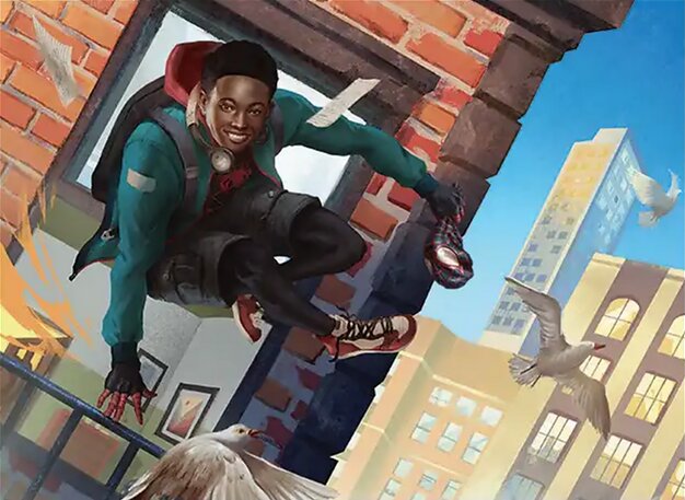 Miles Morales // Ultimate Spider-Man Commander Deck Tech