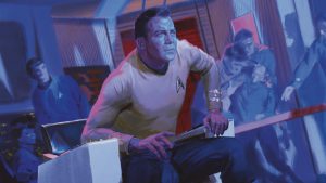 Captain Kirk Boldly Going
