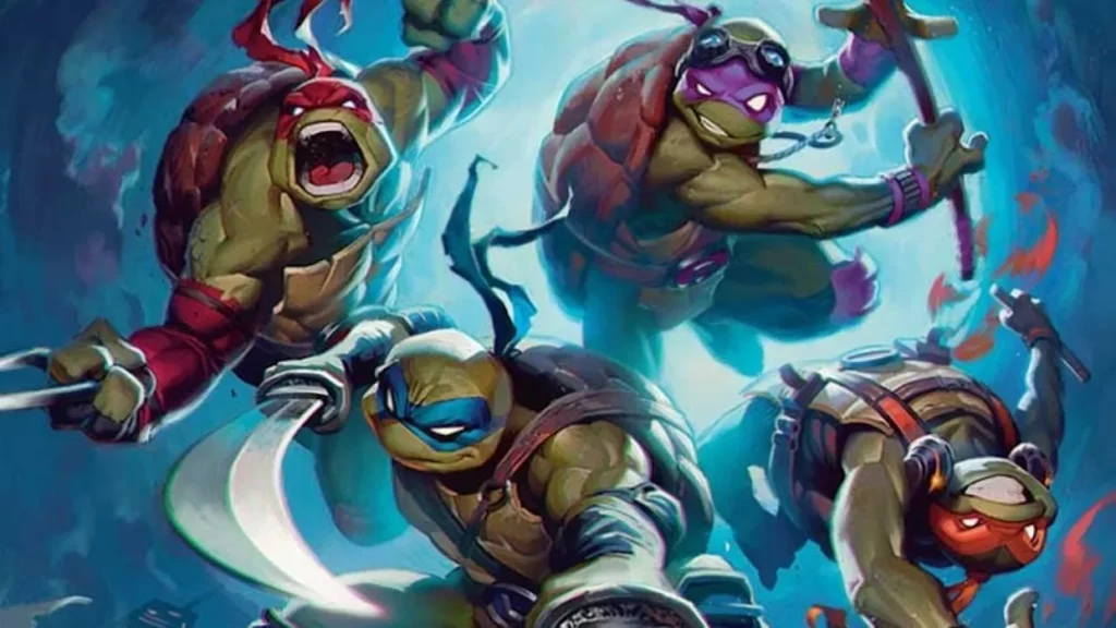 Background image for Teenage Mutant Ninja Turtles MTG Commander Deck Techs