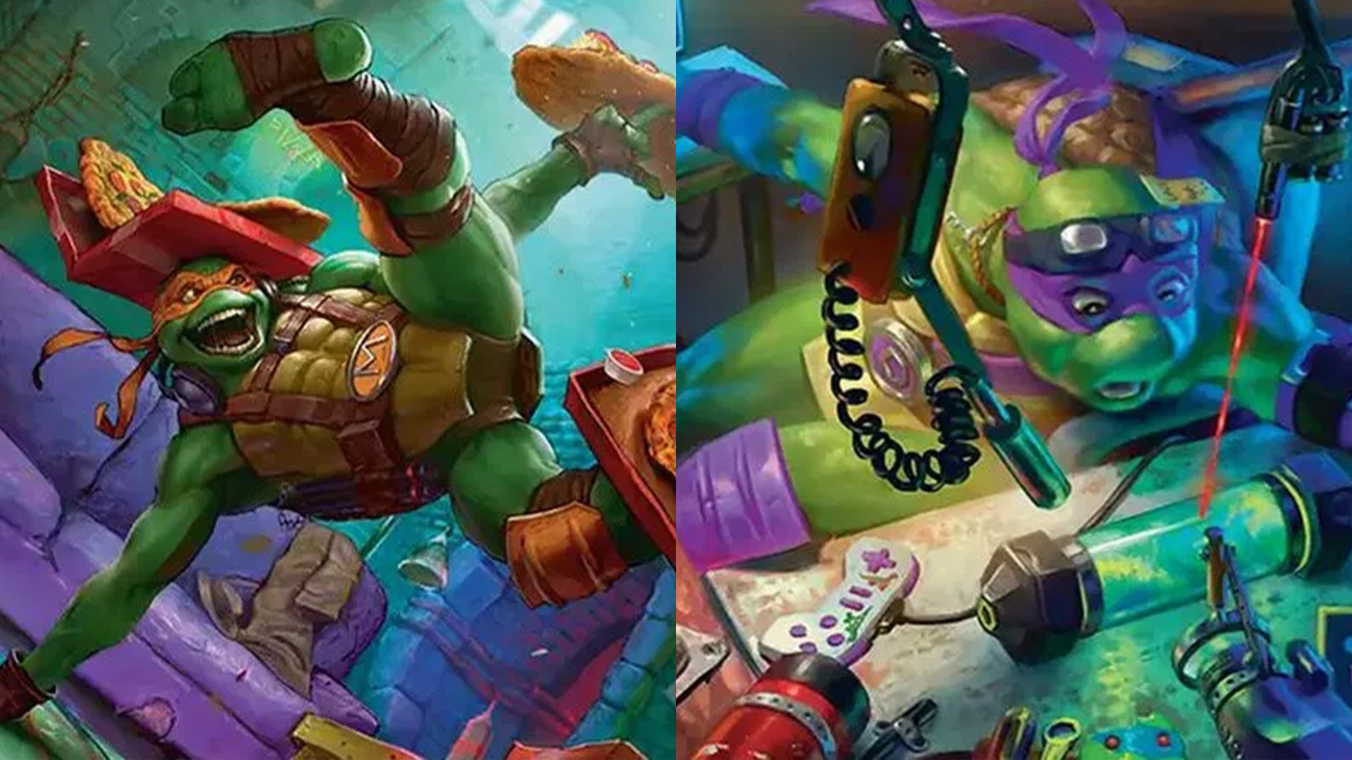 Michelangelo, the Heart & Donatello, the Brains Deck Tech