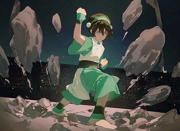 Earthbend With Toph, the Blind Bandit - Commander Deck Tech