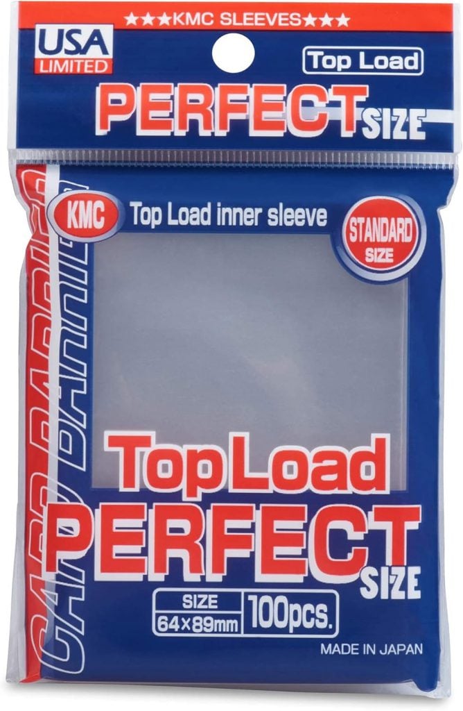 KMC perfect fit toploader sleeve