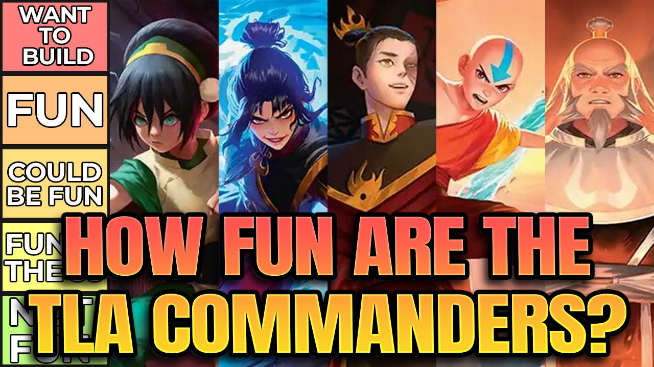 How Fun Are All of the Avatar: The Last Airbender (TLA) Commanders?