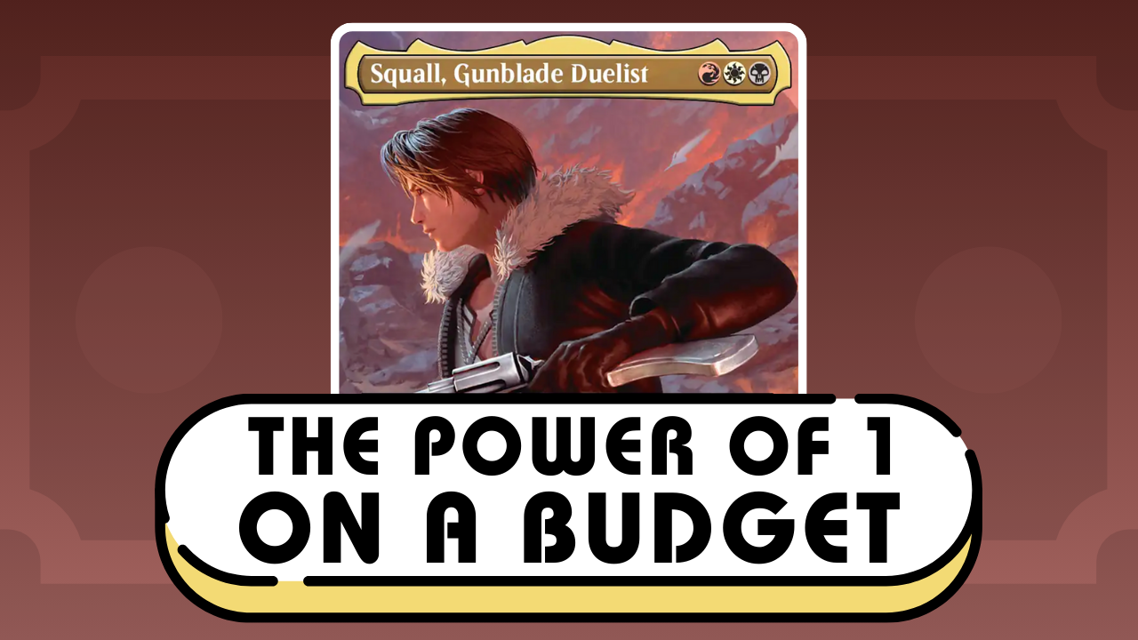 Squall, Gunblade Duelist Budget Deck Tech | The Power of 1