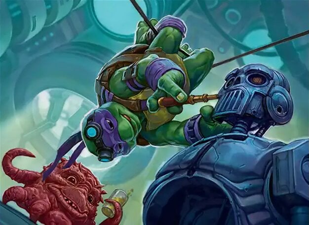 Background image for Donatello, Mutant Mechanic Deck Tech