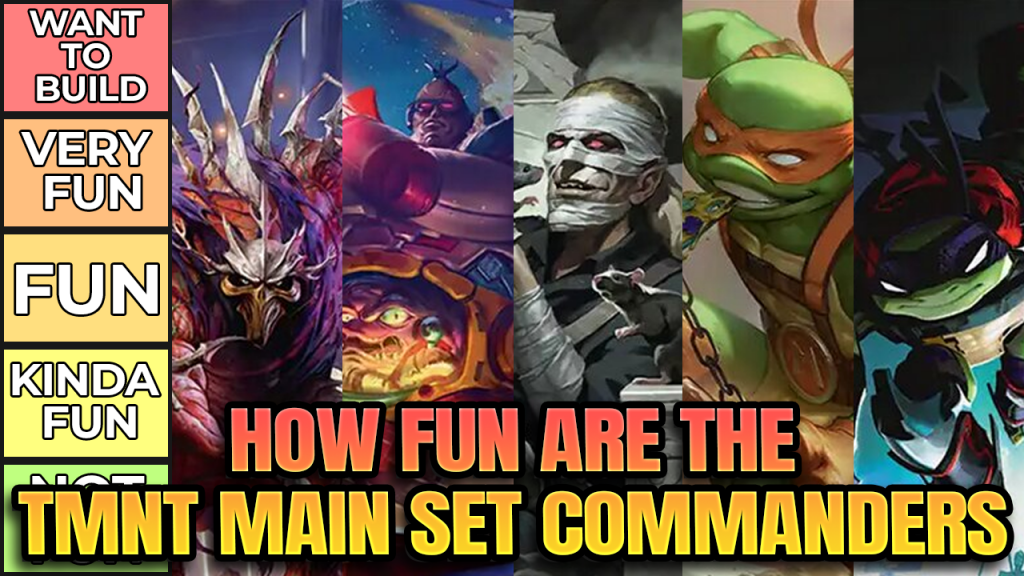 Background image for How Fun Are the Teenage Mutant Ninja Turtles Main Set Commanders?