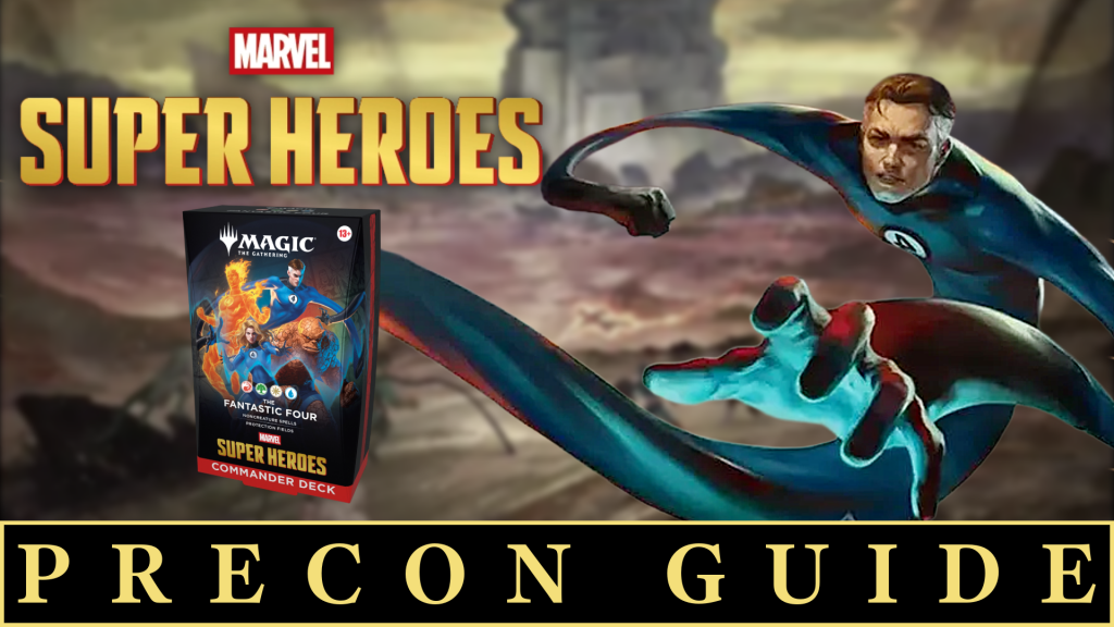 Background image for The Fantastic Four - Marvel Super Heroes Precon Guide