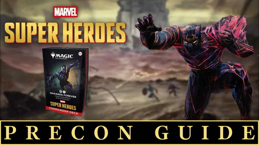 Background image for Wakanda Forever - Marvel Super Heroes Precon Guide