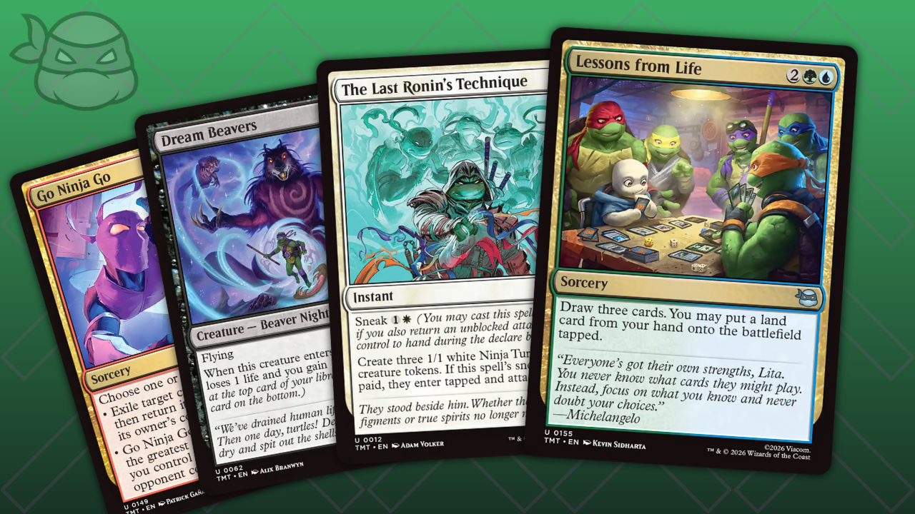 The Best Commons and Uncommons in Teenage Mutant Ninja Turtles