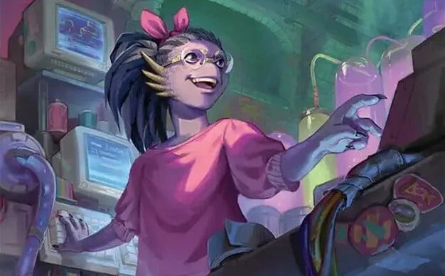 Mono-Green Burn with Mona Lisa, Science Geek