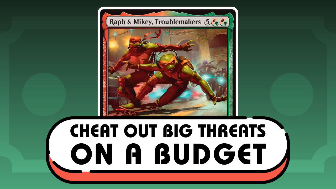 Raph & Mikey, Troublemakers - Big Stompy Threats on a Budget