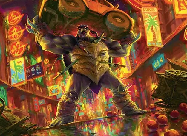 Dealing ALL the Damage in Commander, With Slash, Reptile Rampager