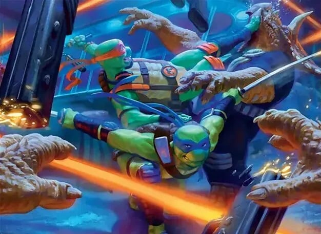 Background image for Top 10 +1/+1 Counter Creatures With Flash for Mikey & Leo, Chaos & Order