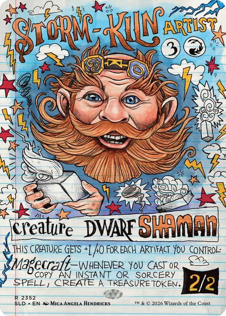 Storm-Kiln Artist. Image credit: Wizards of the Coast