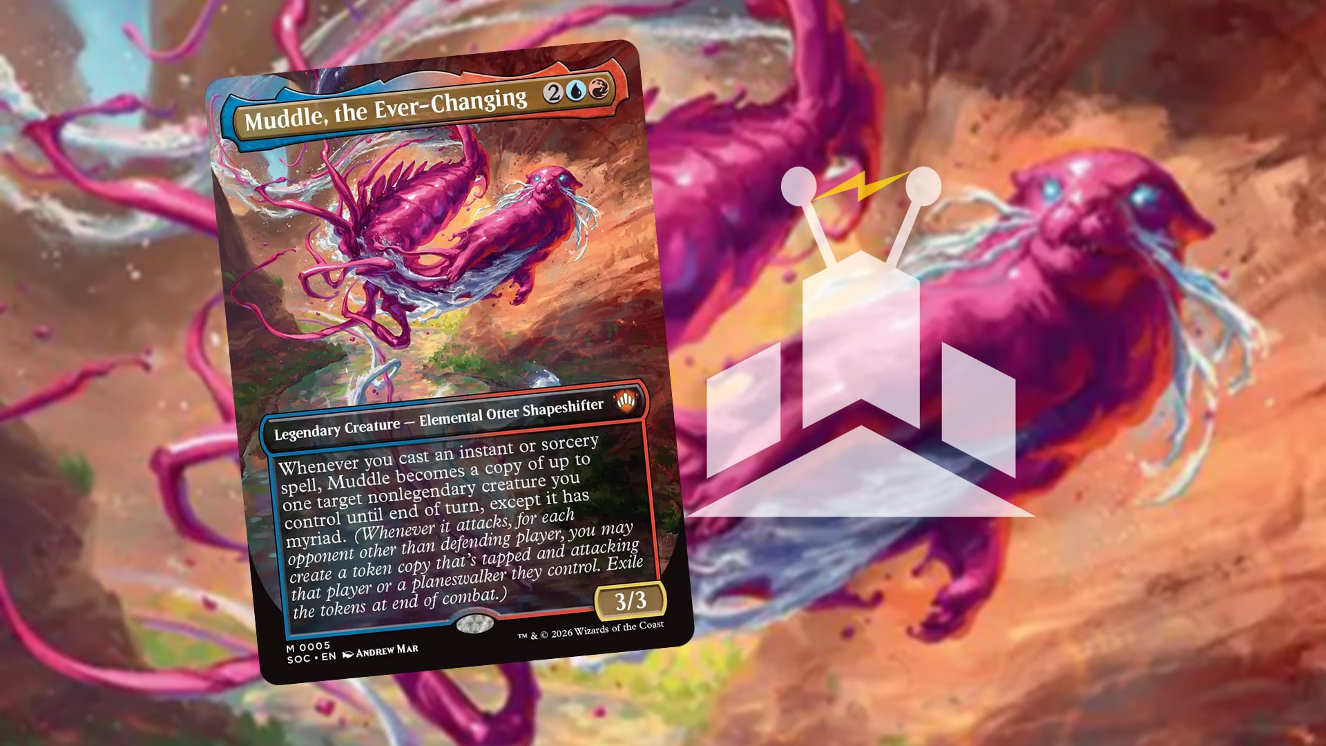 Background image for Myriad Possibilities With Muddle, the Ever-Changing in Commander