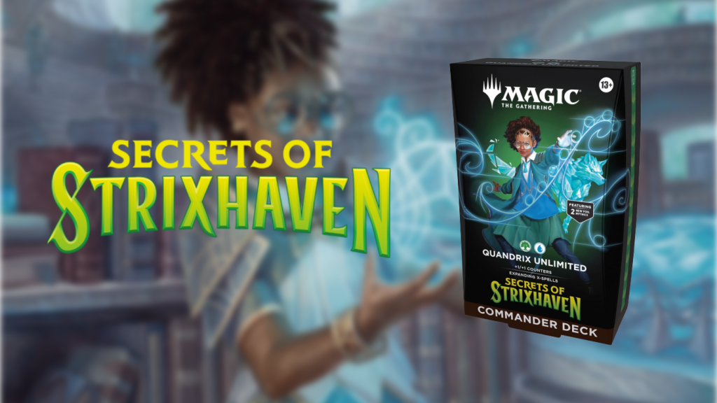 Background image for Quandrix Unlimited - Secrets of Strixhaven Precon Guide