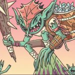 Zada, Hedron Grinder. Illustrated by Wizard of Barge. Image credit: Wizards of the Coast