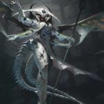 Atraxa, Praetors' Voice. Illustrated by Victor Adame Minguez. Image credit: Wizards of the Coast