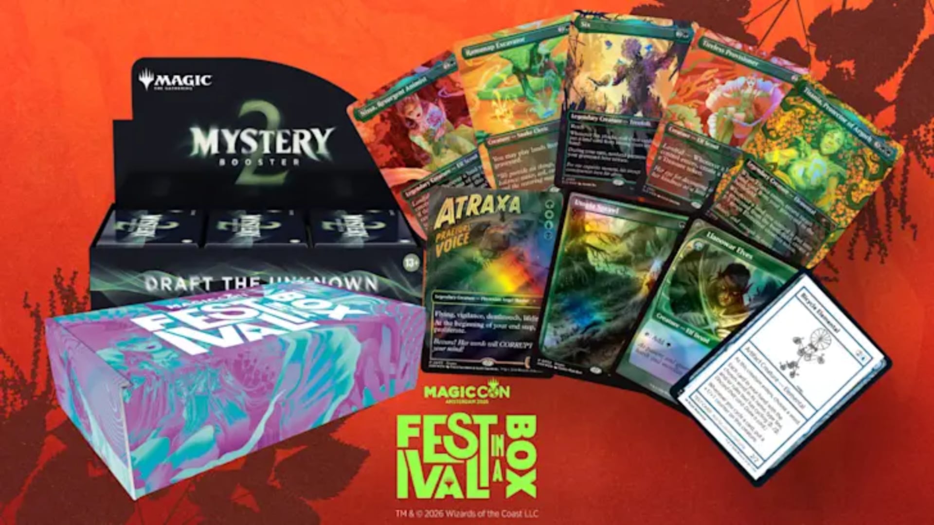 Background image for Secret Lair Festival in a Box Amsterdam 2026 On Sale Next Week