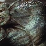 Abomination, Terrifying Titan. Illustrated by Adi Granov. Image credit: Wizards of the Coast and Marvel
