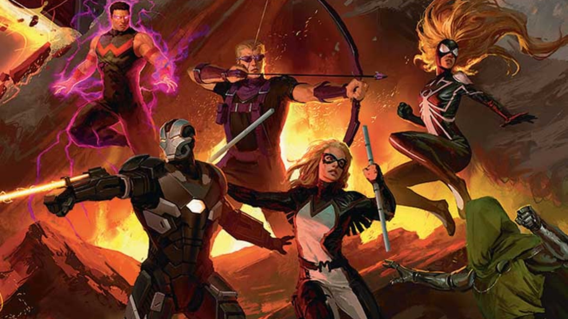 Background image for Marvel Super Heroes Previews Begin Today