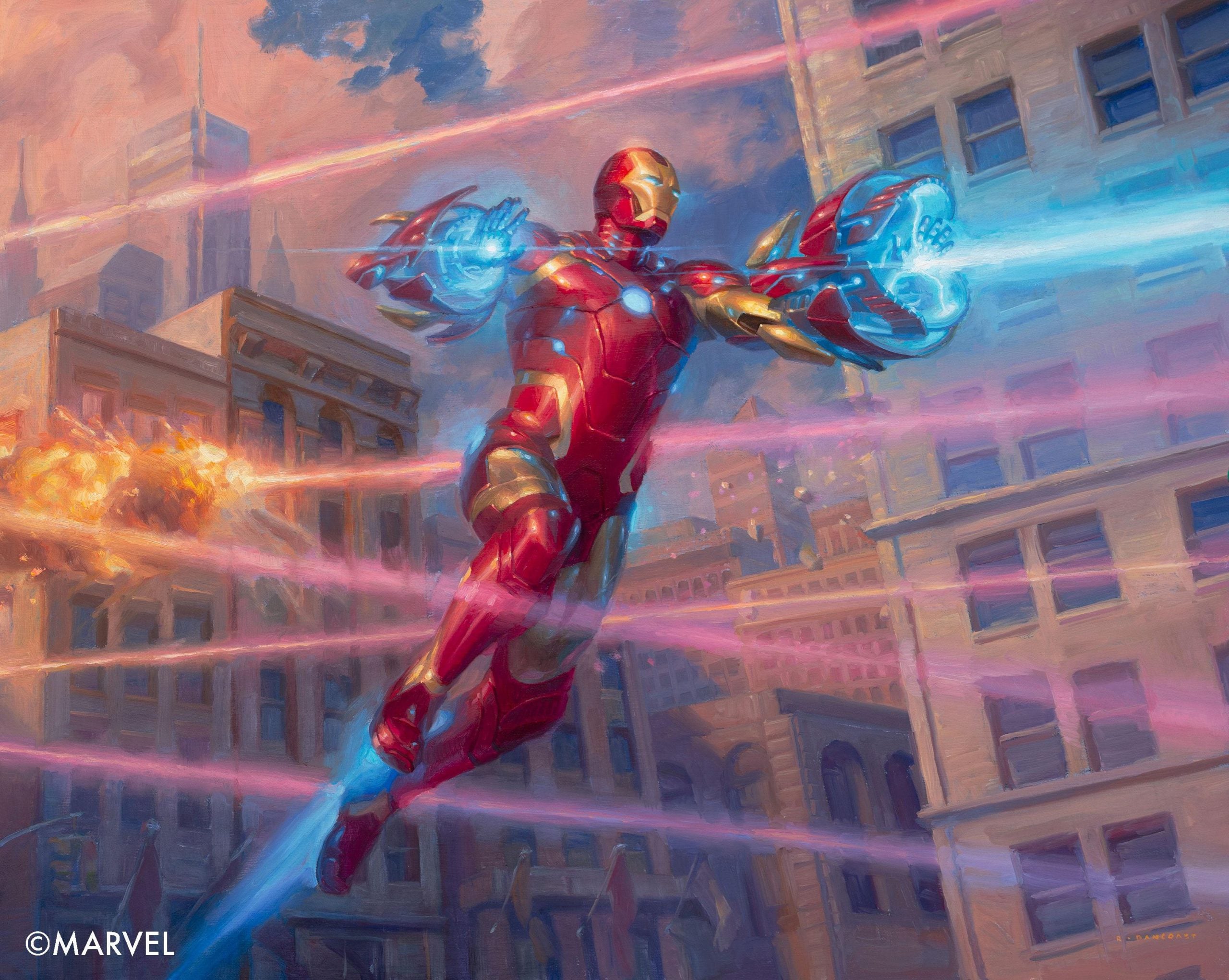 Background image for EDHREC Presents: Iron Man, Bleeding Edge