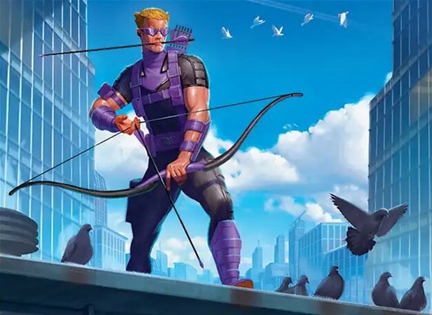 Hawkeye, Avenging Archer Deck Tech