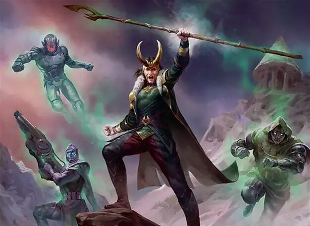 Conniving Some Cartoon Villainy with Loki, the Deciever