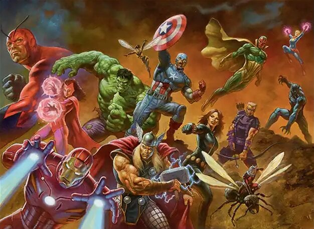 Background image for Best Commanders from Marvel Super Heroes Eternal