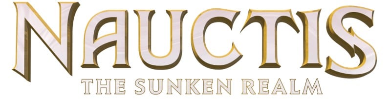 Nauctis: The Sunken Realm logo. Image credit: Wizards of the Coast